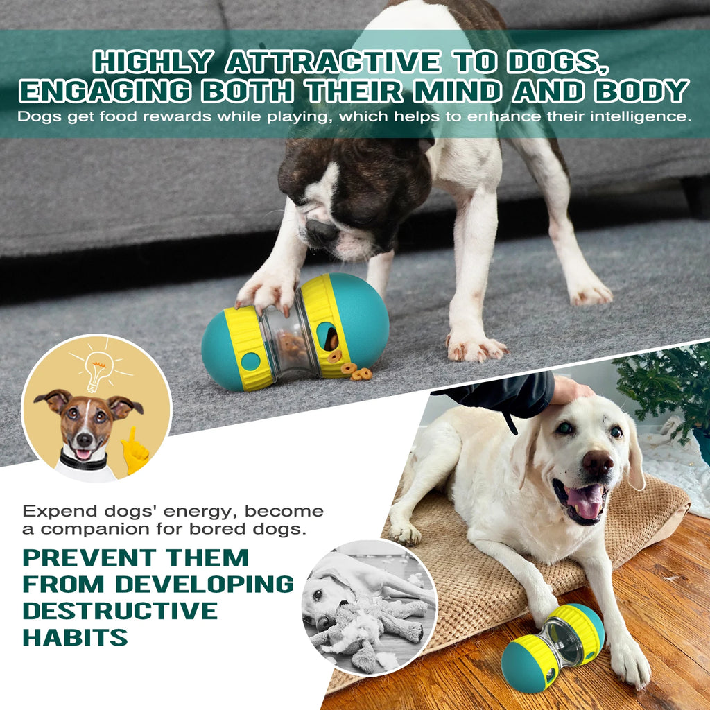 Interactive Dog Toys For Small Large Dogs & Cats Improve IQ Indoor Training Puppy