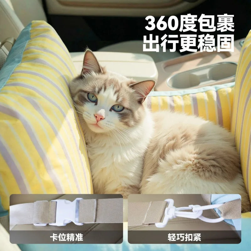 Car Pet for Outdoor Travel Small Dogs Cats Warm Nest Sleeping Dog Accessories for Small Dogs Cat Carrier