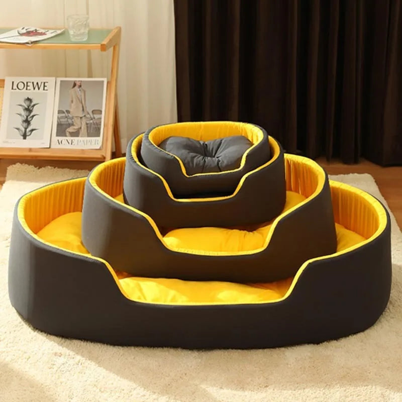 Extra Large Dog Bed – Soft All-Season Sofa Kennel for Cats & Dogs (S–XXL)