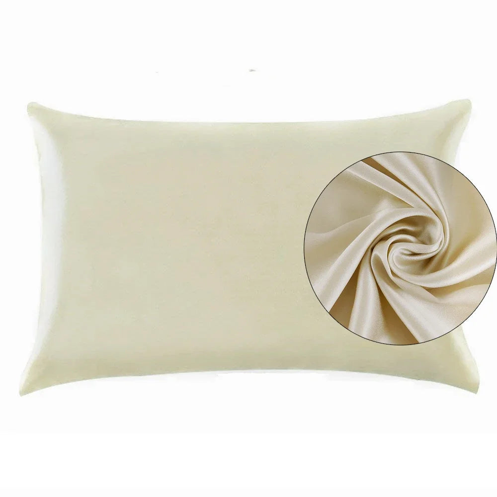 100% Natural Mulberry Silk Pillowcase - 22 Momme Luxury, Dual-Sided with Hidden Zipper - PULSE MART