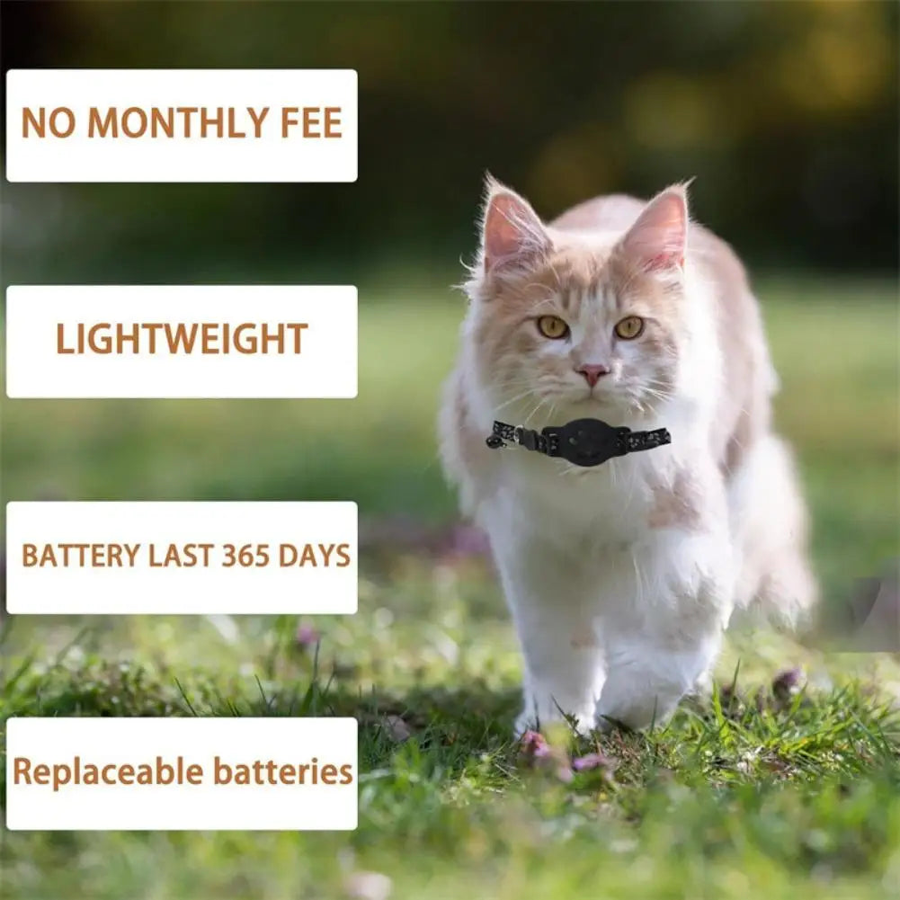 Waterproof Mini GPS Pet Tracker – Global Real-Time Locator for Dogs, Cats & Puppies
