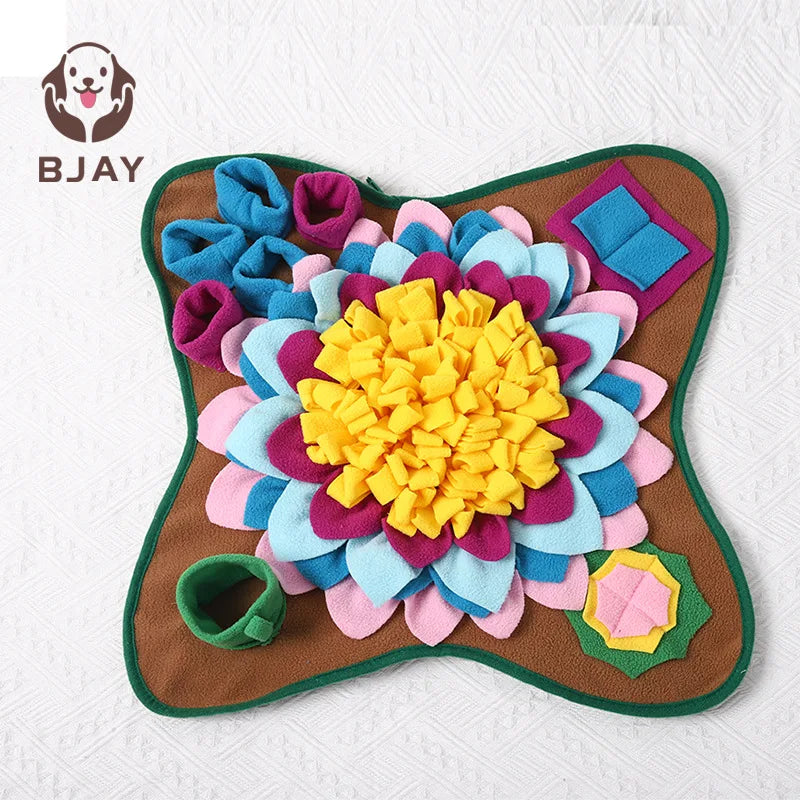 Interactive Dog Snuffle Mat, Mental Enrichment Foraging Puzzle