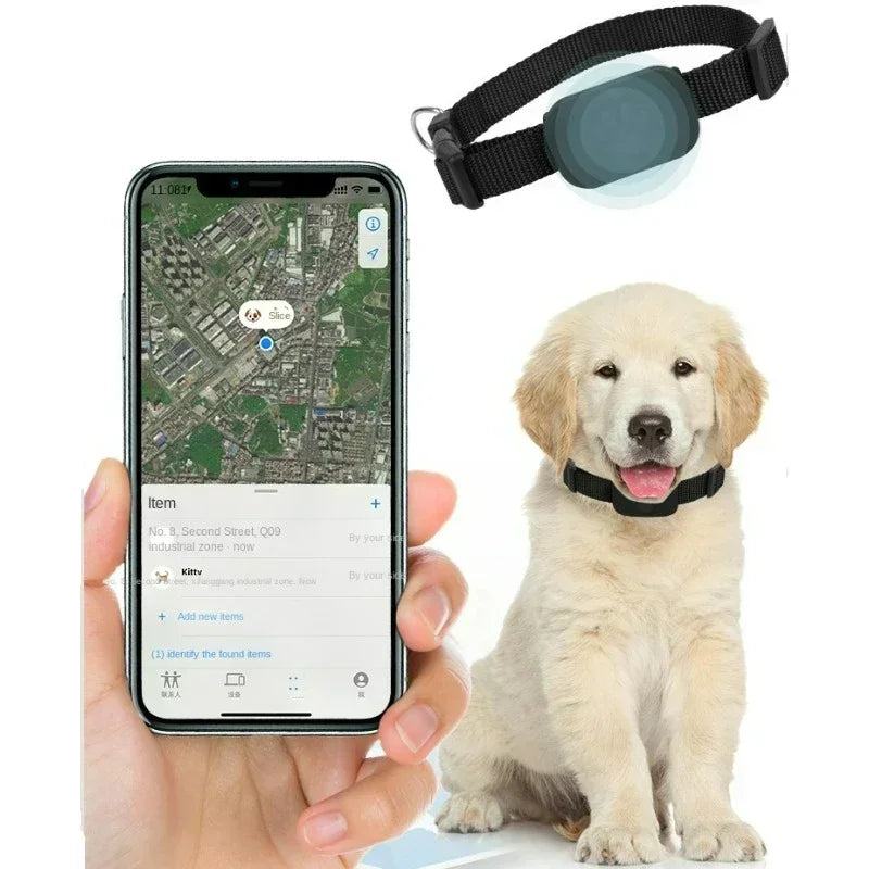 Waterproof Mini GPS Pet Tracker – Real-Time Dog & Cat Anti-Lost Locator with Movement Alerts