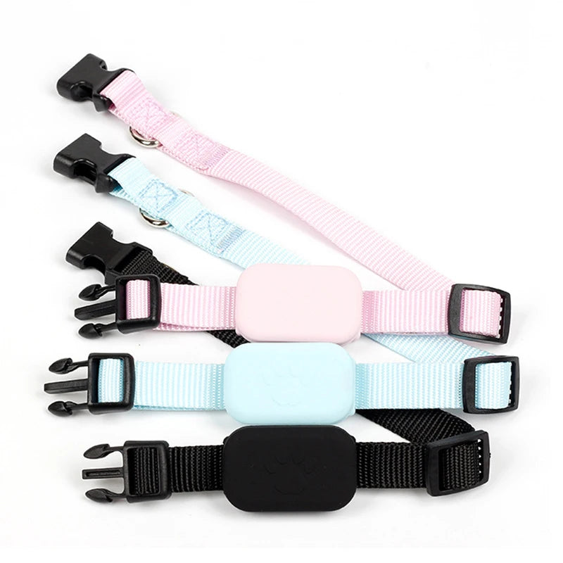 Smart Pet GPS Tracker Collar – Real-Time Anti-Lost GPS Locator for Dogs & Cats (iOS Compatible)