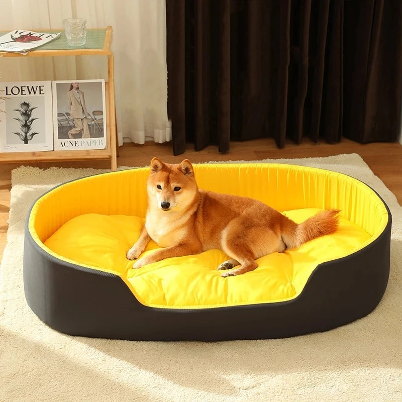 Extra Large Dog Bed – Soft All-Season Sofa Kennel for Cats & Dogs (S–XXL)