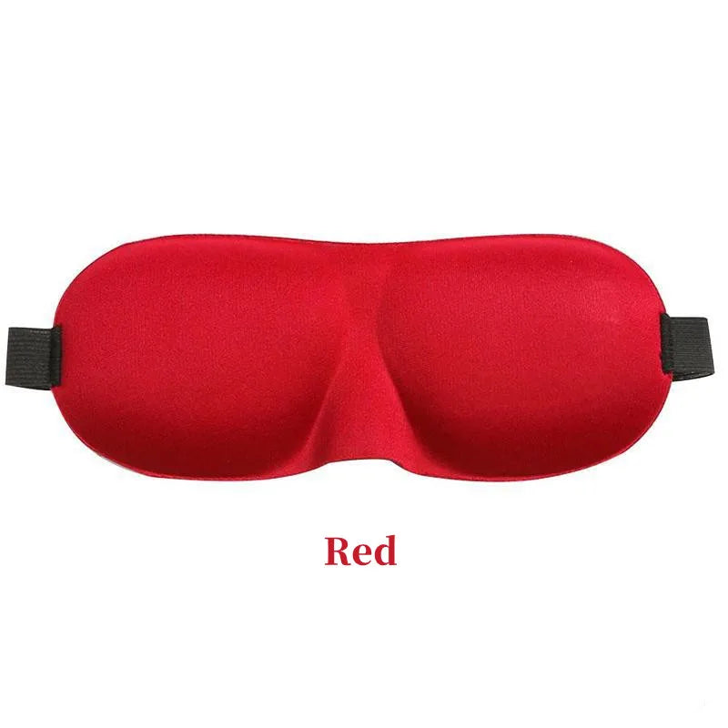 3D Padded Sleep Mask – Light Blocking Soft Eye Mask & Blindfold for Rest - PULSE MART