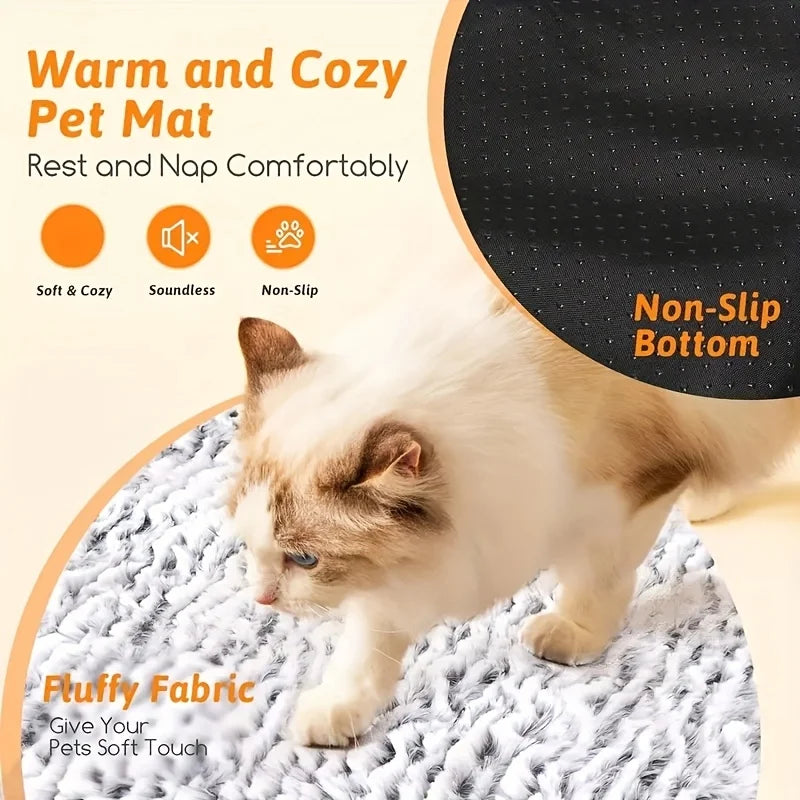 Ice Silk Dog Cooling Mat, Washable & Portable Summer Pet Sleeping Pad