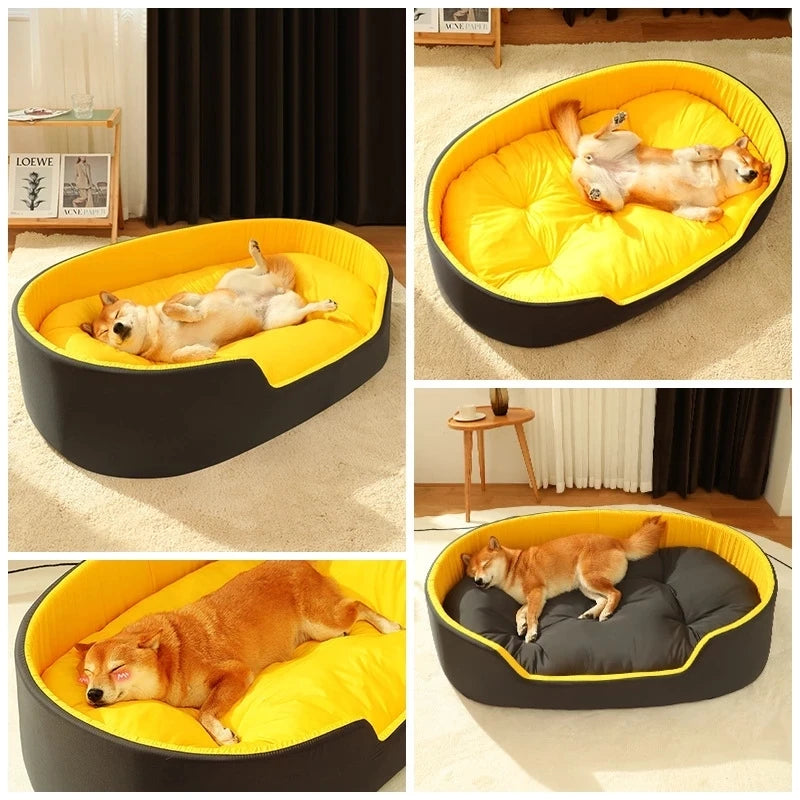 Extra Large Dog Bed – Soft All-Season Sofa Kennel for Cats & Dogs (S–XXL)