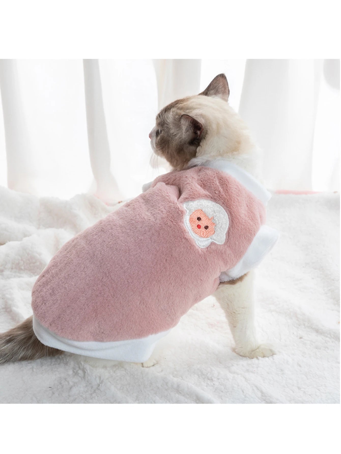 Soft Cat Vest – Warm Winter Clothing for Cats, Kittens & Small Dogs