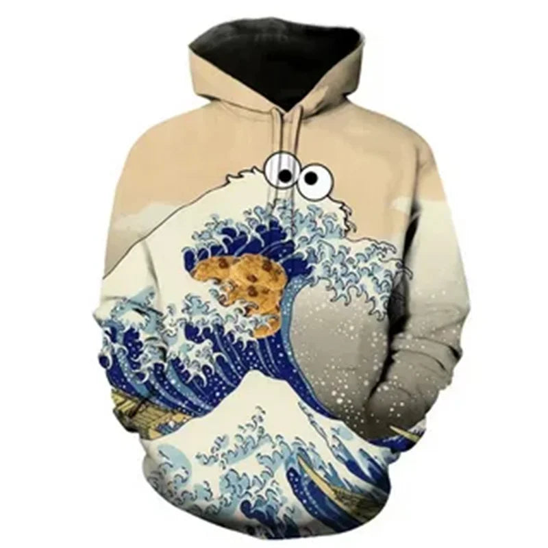 Hoodies Men Women  Animal Sweatshirts Funny 3D Printed  Autumn Fall Fashion