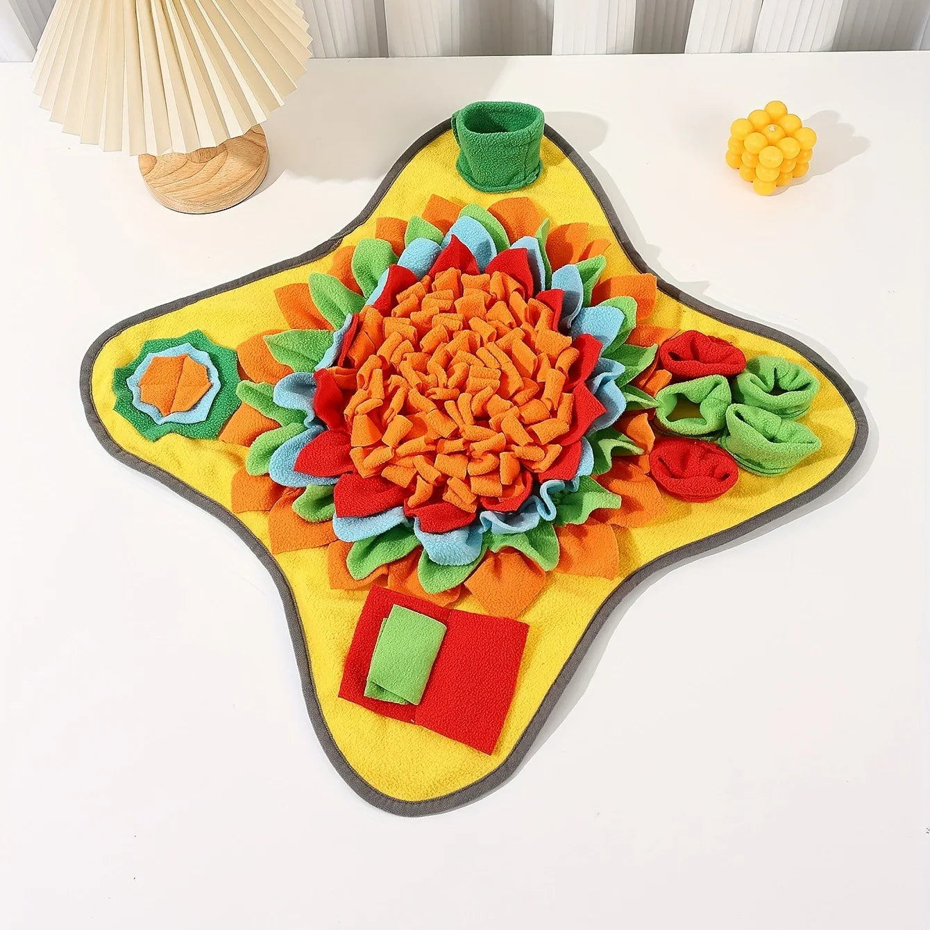 Interactive Dog Snuffle Mat, Mental Enrichment Foraging Puzzle