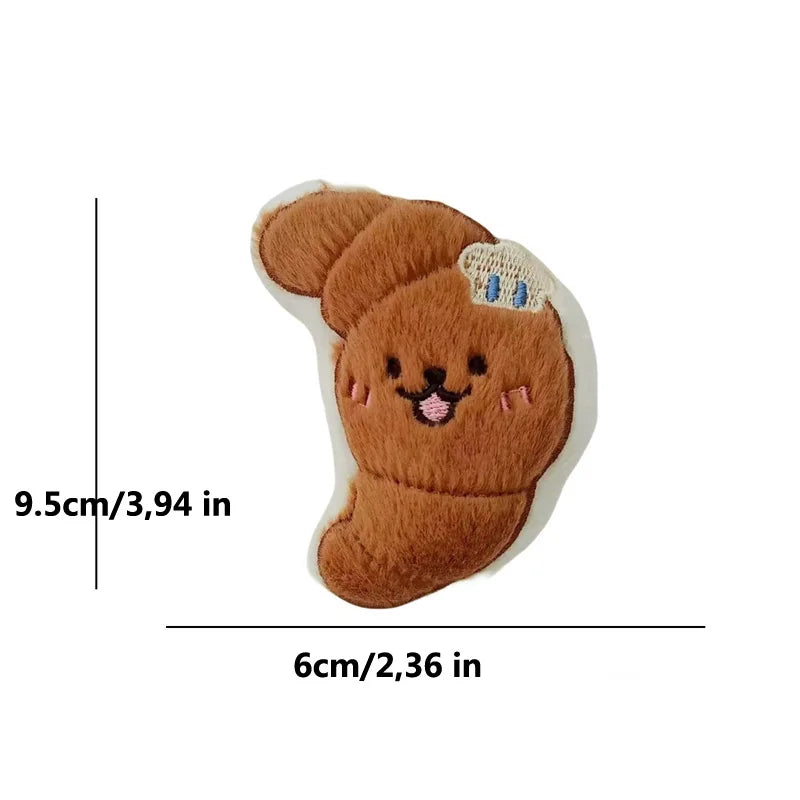 Plush Squeaky Puppy Toy - Boredom-Relieving Dental Chew for Small Dogs