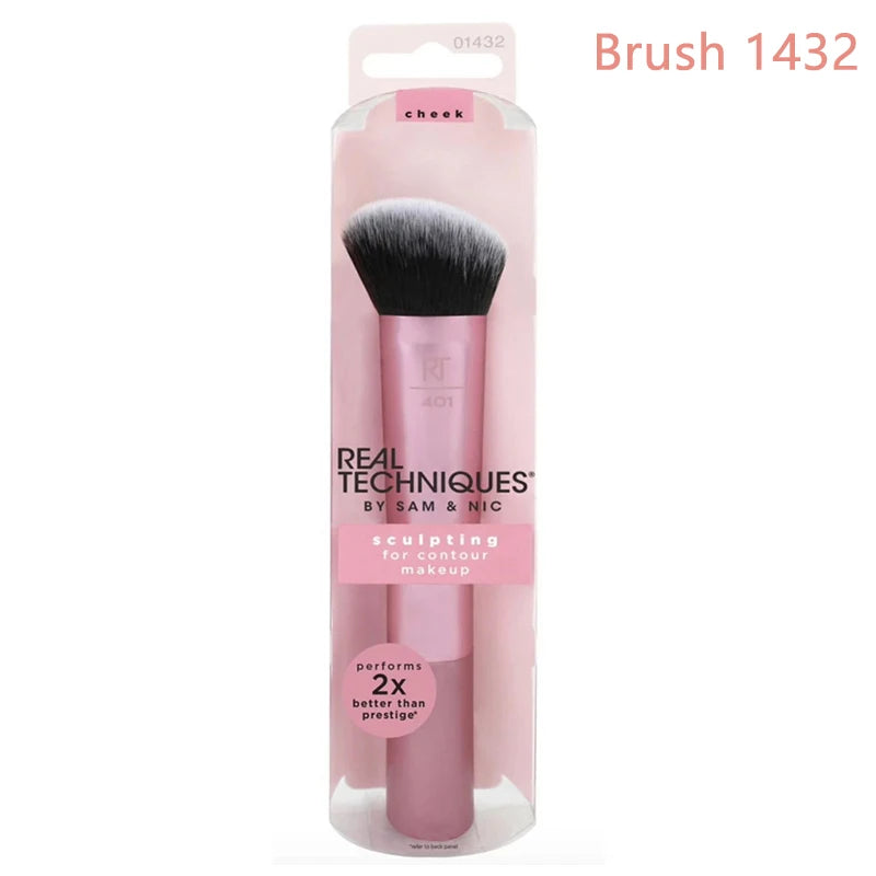 Makeup Brushes Tool Set Cosmetic Powder Eye Shadow Foundation Blush Blending Beauty Make Up Real Techniques Brush - PULSE MART