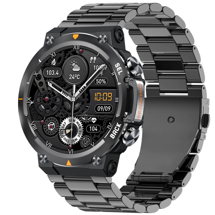 MAX18 Men Smartwatch AMOLED1.43inch Big Screen BT Calls Gesture Control AI Voice Sports Smart Watch Men - PULSE MART