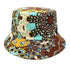 Geometric Bucket Hat Color Matching Printing Double-sided Wear Bucket Hat - PULSE MART