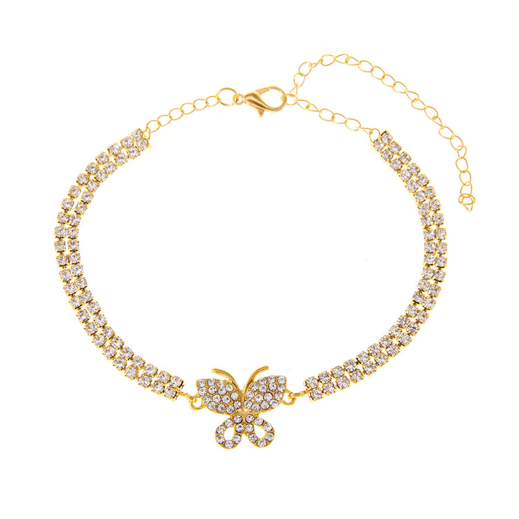 Creative Butterfly Anklet Beach Ornament Women - PULSE MART