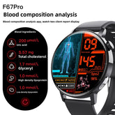 1.41-inch Health Smartwatch Fitness Tracker And Heart Rate-blood Oxygen-blood Pressure-sleep Monitor - PULSE MART
