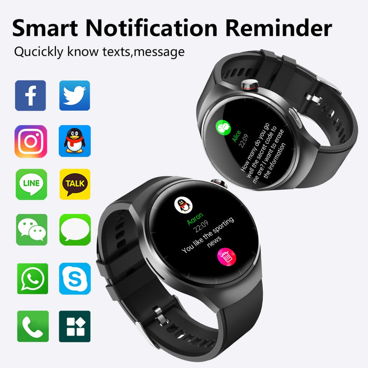 New 1.55-inch Disc Smart Watch Health Tracker Health Manager - PULSE MART