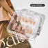 Transparent Manicure Small Wear Nail Box Handmade Nail Storage Box - PULSE MART
