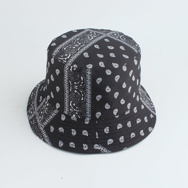 Printed Fisherman Hat Double-sided Can Wear Colorful Triangle Basin Hat - PULSE MART