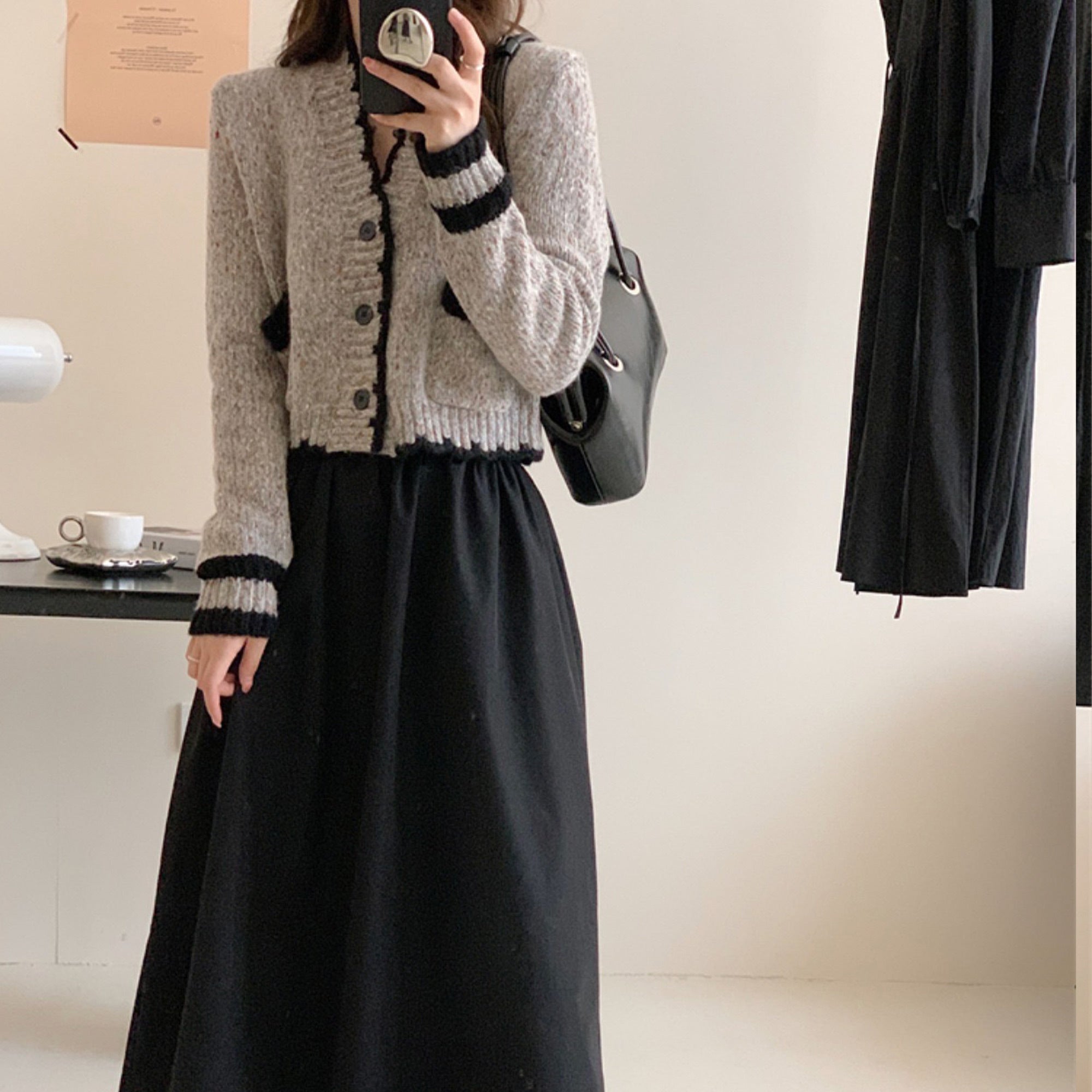 French Style Sweater Cardigan, Women's Spring Knitted Sweater, Kintted Top, Knitwear, Spring Clothing, Womens Clothing - PULSE MART