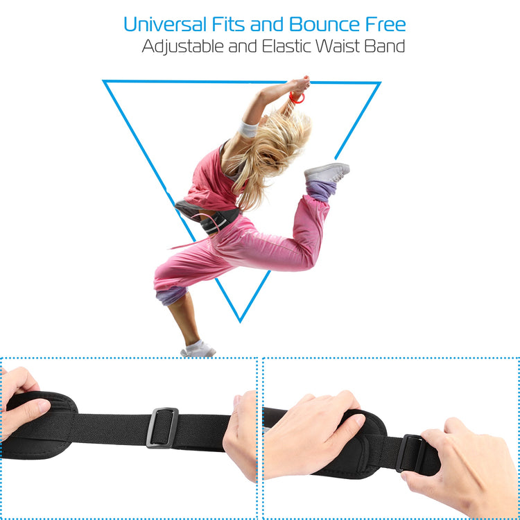1Pc Sports Waist Bag Running Belt Pack Waterproof Adjustable Waist Pouch - PULSE MART