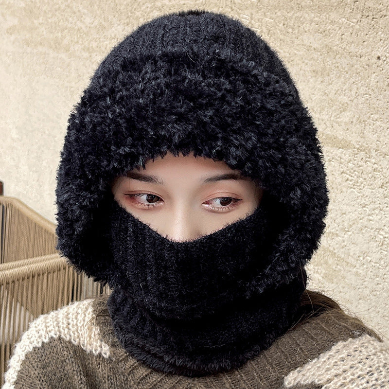 Multifunctional Hat Scarf One-piece Hat Neck Protection Bandana Warm - PULSE MART