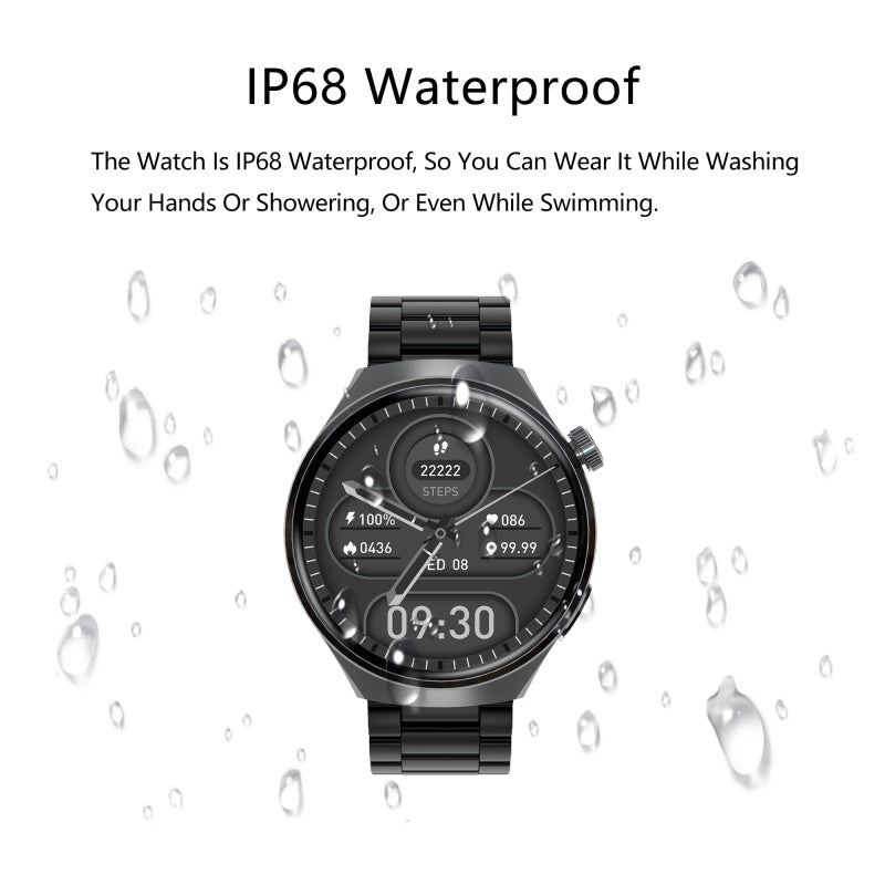 SENBONO V19 Business Men Smart Watch Answer Call Heart Rate Water Proof Sports Fitness Smartwatch Men - PULSE MART