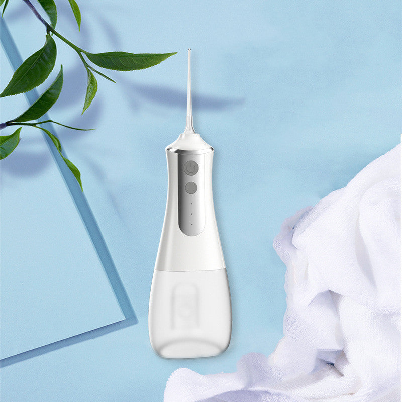 3 Modes Oral Irrigator USB Rechargeable Water Floss Portable Dental Water Flosser Jet 350ml Irrigator Dental Teeth Cleaner 5 Jet - PULSE MART