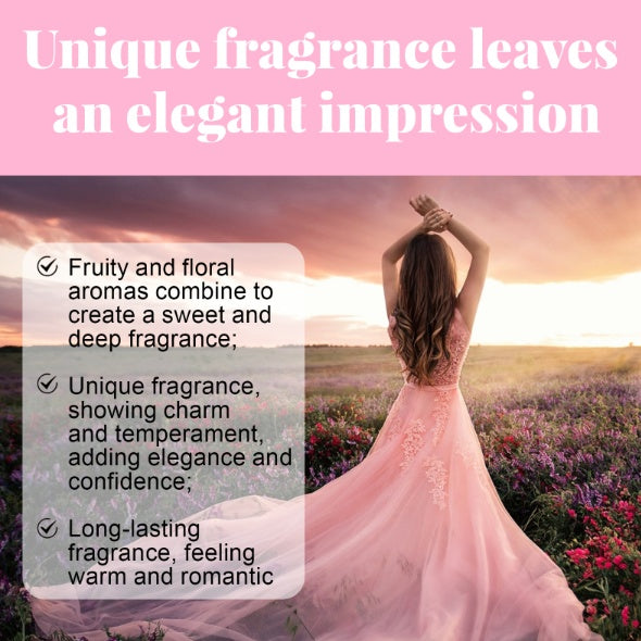 Roxelis Velvet Petal Eau De Parfum Spray Lasting Fragrance Fresh And Natural Couples Dating Carry The Atmosphere Encounter Perfume - PULSE MART