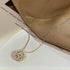 Retro Magnetic Folding Heart Shaped Four Leaf Clover Pendant Necklace Women Love Clavicle Chain Gifts Openable Choker Jewelry - PULSE MART