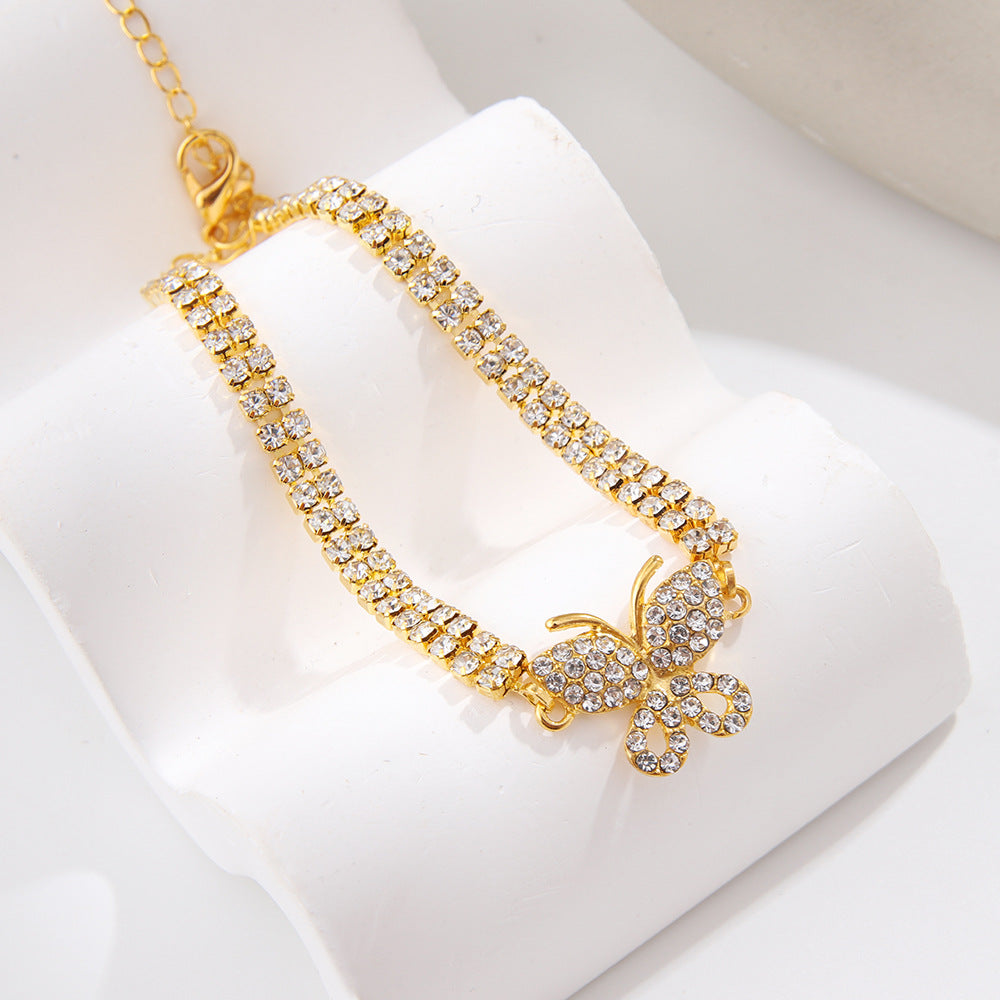 Creative Butterfly Anklet Beach Ornament Women - PULSE MART