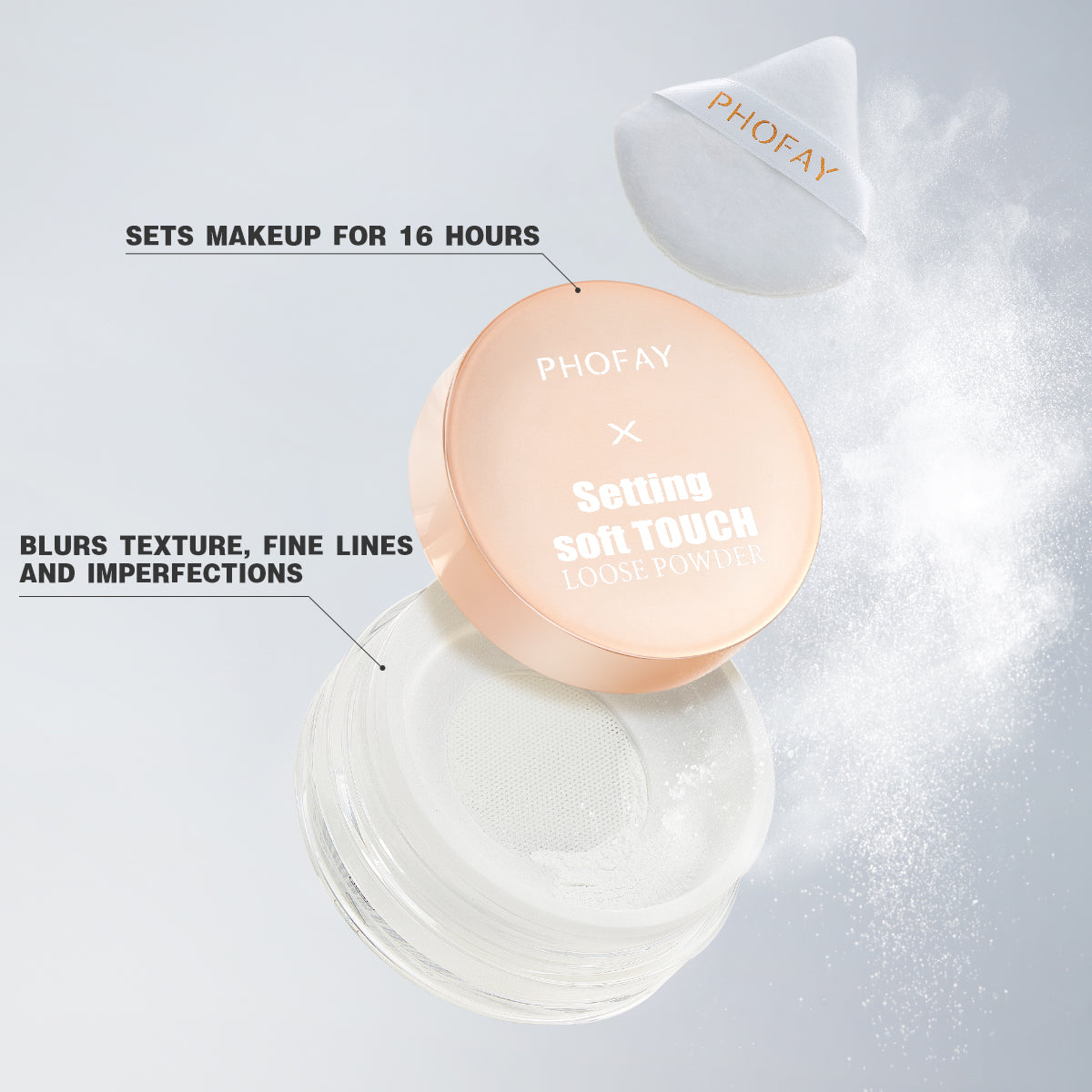 PHOFAY Setting Soft Touch Loose Powder - PULSE MART