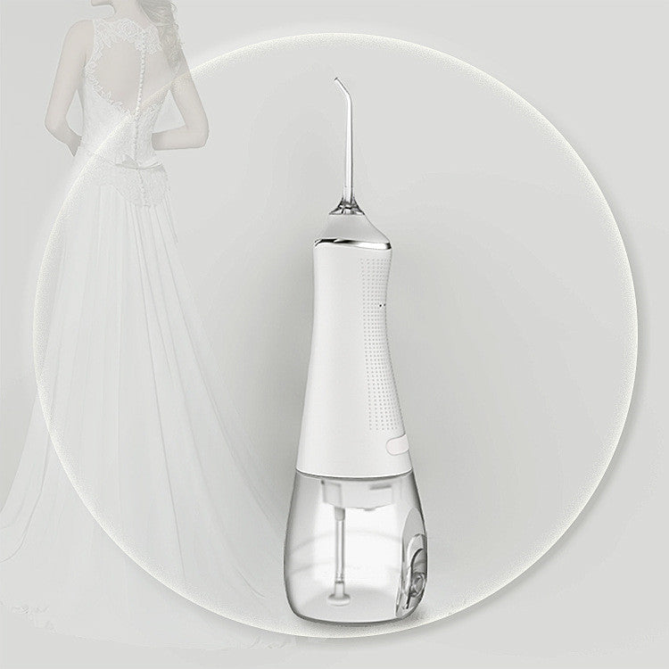 3 Modes Oral Irrigator USB Rechargeable Water Floss Portable Dental Water Flosser Jet 350ml Irrigator Dental Teeth Cleaner 5 Jet - PULSE MART