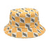 Letter Plaid Bucket Hat Women&