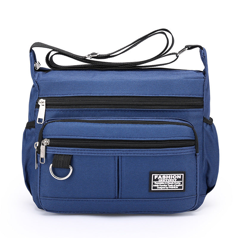 Men's Outdoor Leisure Multi-layer Zipper Messenger Bag - PULSE MART