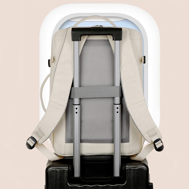 Large Capacity Backpack For Women Men Multiple Pockets And Zippers Versatile Computer Bags Business Travel Backpack - PULSE MART
