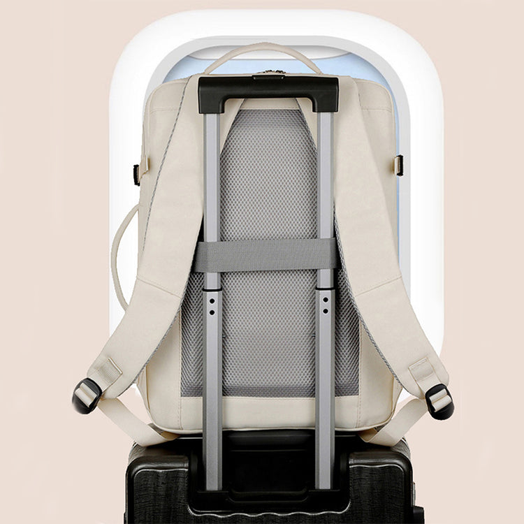 Large Capacity Backpack For Women Men Multiple Pockets And Zippers Versatile Computer Bags Business Travel Backpack - PULSE MART