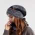 2pcs Knitted Hat Suit With Scarf Winter Two-color Hat And Thick Warm Earflaps Wool Scarf - PULSE MART