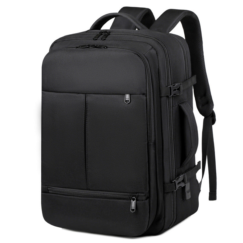 Large Capacity Backpack For Women Men Multiple Pockets And Zippers Versatile Computer Bags Business Travel Backpack - PULSE MART
