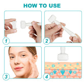 Microneedles Derma Roller Stamp 0.25 Mm, Micro Needle Skin Care Tool - PULSE MART