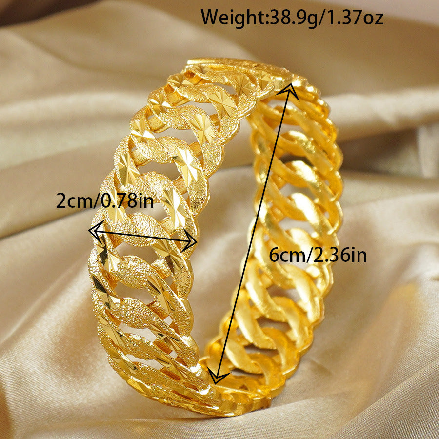 Middle East Retro Open Cuban Bracelet - PULSE MART