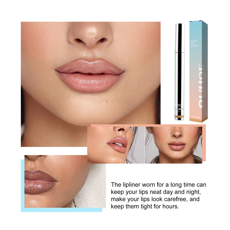 Mineral OilOUHOE Peel Off Lipliner Plump Lip Lines Show Lip Color Without Taking Off Makeup Peel Off Lipliner - PULSE MART