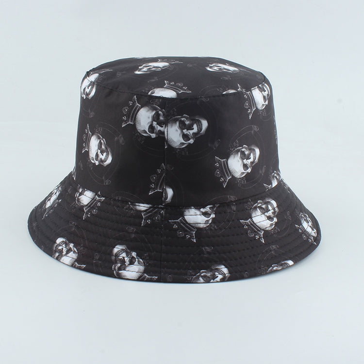 Printed Fisherman Hat Double-sided Can Wear Colorful Triangle Basin Hat - PULSE MART