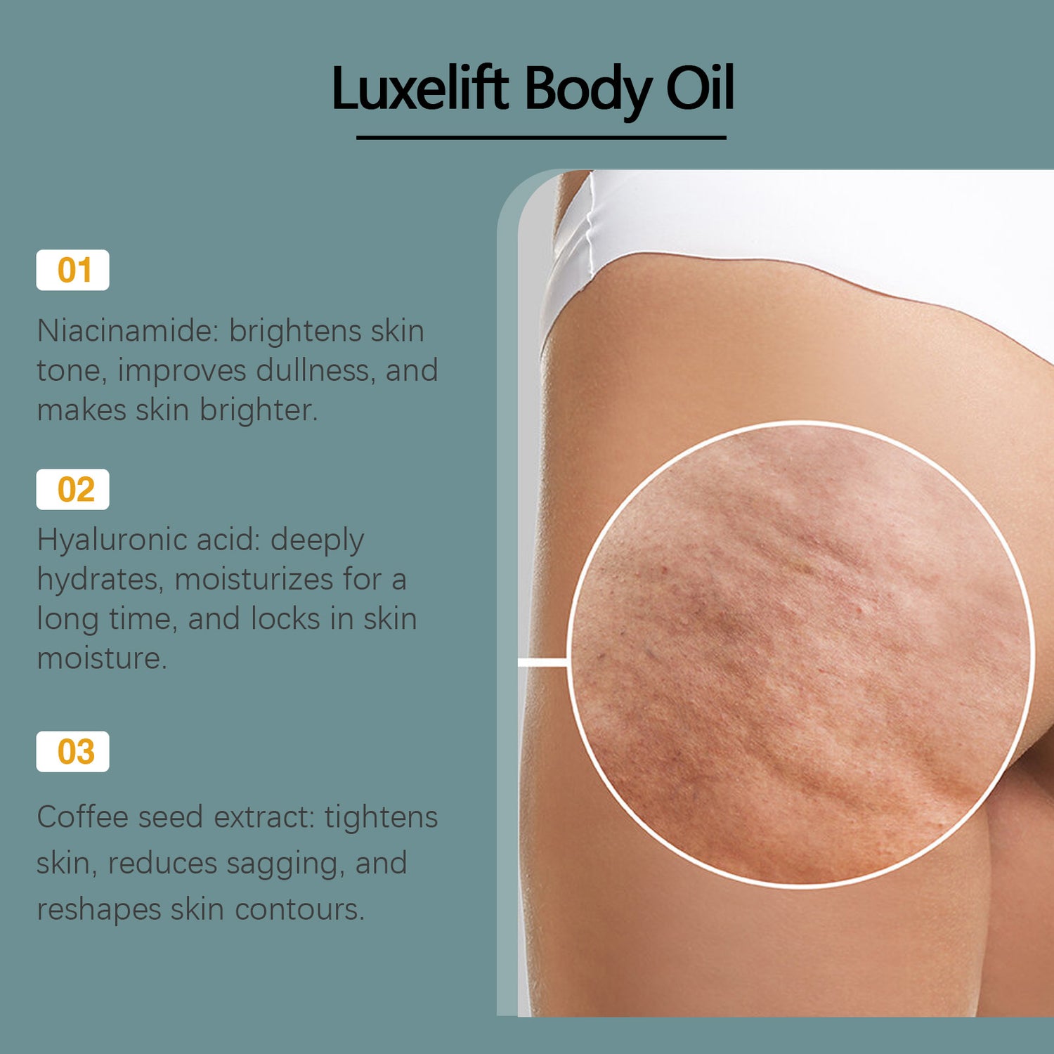 Oceaura Body Skin Care Oil Skin Hydrating And Moisturizing Refreshing Skin Care Firming Care Oil - PULSE MART