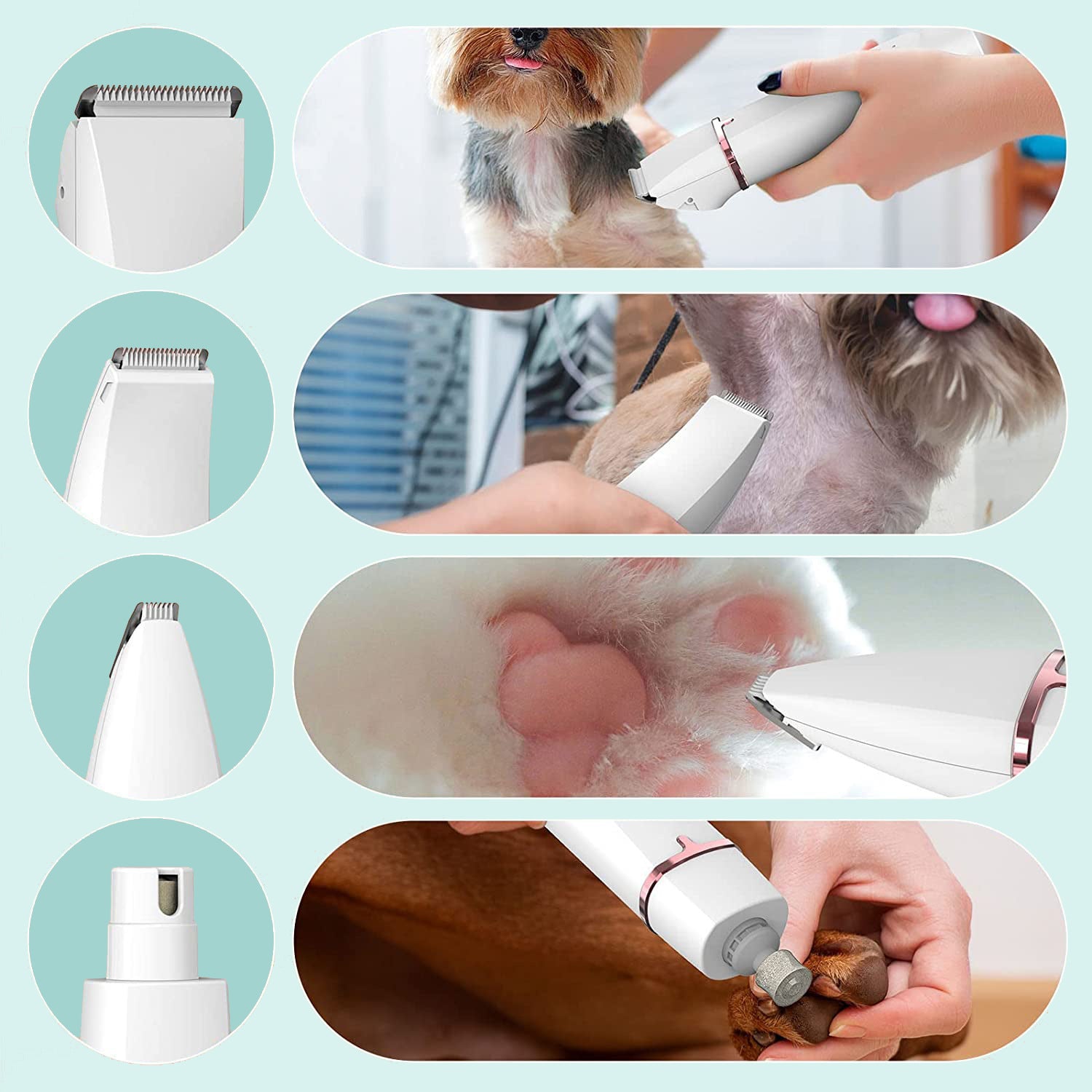 Pet Hair Clipper Multifunctional Foot Hair Trimmer - PULSE MART