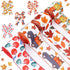 4Rolls 20Yards Thanksgiving Ribbons Autumn Wired Edge Ribbon Fall Themed Decorative Ribbon Pumpkin Maple Leaf Truck Grosgrain Ribbon For Thanksgiving Autumn Fall Party DIY Crafting Supplies - PULSE MART