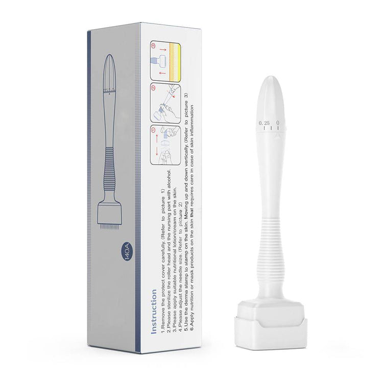 Microneedles Derma Roller Stamp 0.25 Mm, Micro Needle Skin Care Tool - PULSE MART